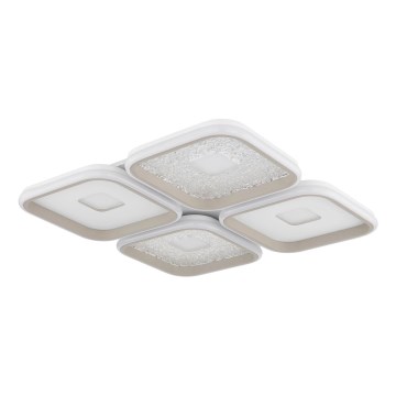 Globo - Candeeiro de tecto LED regulável 55W/230V 2700-6000K 54x54 cm + comando à distância