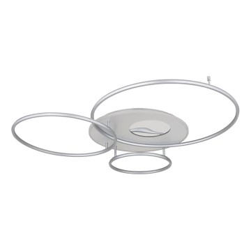 Globo - Candeeiro de tecto LED regulável LED/70W/230V 2700-6500K cromado mate + comando remoto