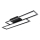 Globo - Candeeiro de Teto LED/30W/230V 3000K 80x22 cm