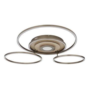 Globo - Candeeiro de teto LED dimável LED/60W/230V 2700-6500K 80,8x99,2 cm latão + controlo remoto