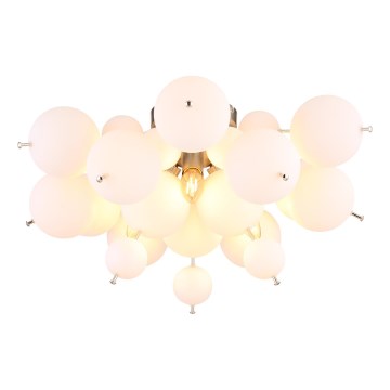 Globo - Candeeiro integrado 3xE14/25W/230V diâmetro 55 cm branco