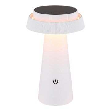 Globo - Candeeiro solar LED tátil com regulação LED/4W/3,7W IP54 branco