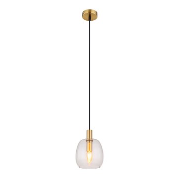 Globo - Candeeiro suspenso 1xE14/40W/230V diâmetro 16 cm latão