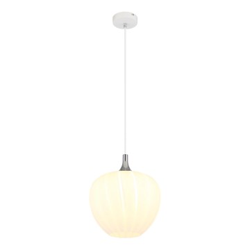 Globo - Candeeiro suspenso 1xE27/60W/230V diâmetro 29 cm branco