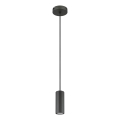 Globo - Candeeiro suspenso 1xGU10/25W/230V preto