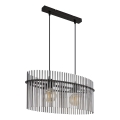 Globo - Candeeiro suspenso 2xE27/60W/230V preto