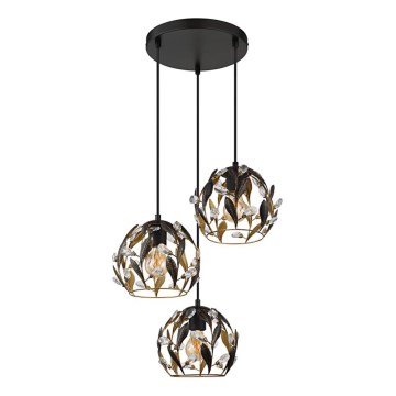 Globo - Candeeiro suspenso 3xE27/40W/230V diâmetro 41 cm