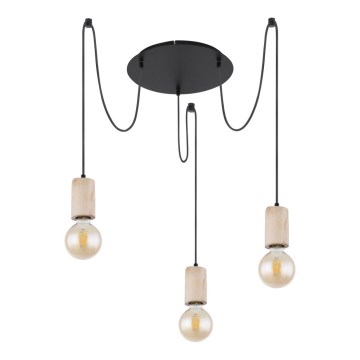 Globo - Candeeiro suspenso 3xE27/60W/230V aranha