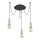 Globo - Candeeiro suspenso 3xE27/60W/230V aranha
