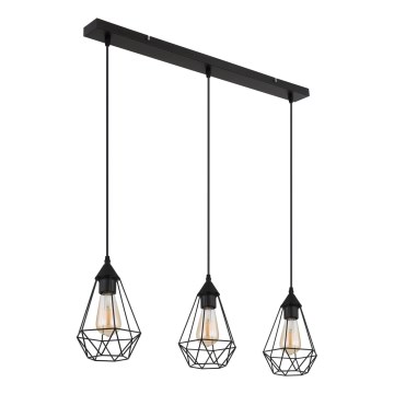 Globo - Candeeiro suspenso 3xE27/60W/230V