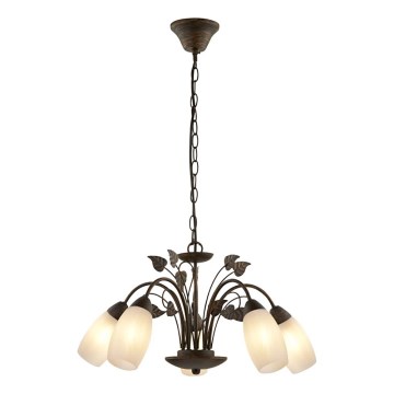 Globo - Candeeiro suspenso 5xE14/40W/230V