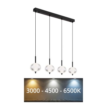 Globo - Candeeiro suspenso LED 4xLED/5,75W/230V 3000/4500/6500K
