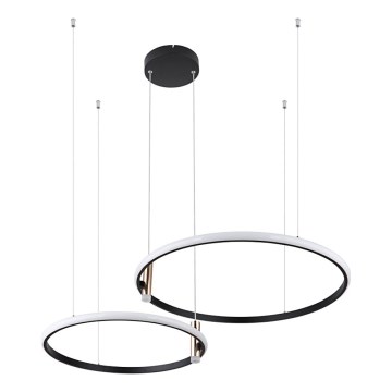 Globo - Candeeiro suspenso LED com regulação LED/55W/230V 2700-6000K preto + comando
