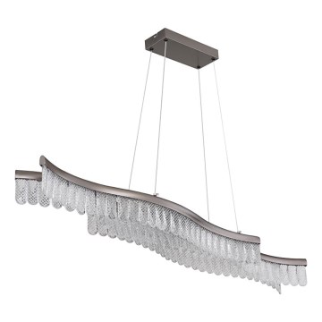 Globo - Candeeiro suspenso LED LED/35W/230V 3200K cromado mate