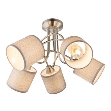 Globo - Candelabro fixo 5xE14/25W/230V