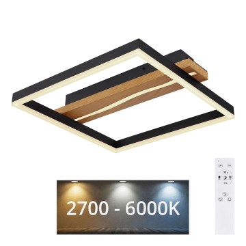 Globo - Candelabro integrado LED com regulação LED/22W/230V 2700-6000K + controlo remoto