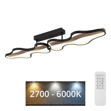 Globo - Candelabro integrado LED com regulação LED/36W/230V 2700-6000K + controlo remoto