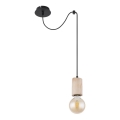 Globo - Candelabro num fio 1xE27/60W/230V