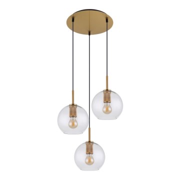 Globo - Candelabro num fio 3xE27/60W/230V