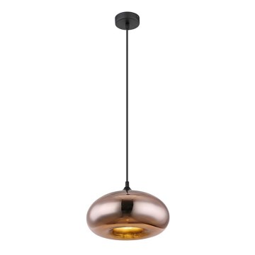 Globo - Candelabro suspenso 1xE27/60W/230V cobre