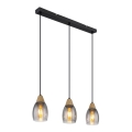 Globo - Candelabro suspenso 3xE27/15W/230V