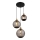 Globo - Candelabro suspenso 3xE27/40W/230V