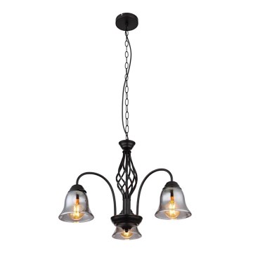 Globo - Candelabro suspenso 3xE27/60W/230V