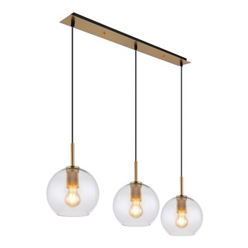 Globo - Candelabro suspenso 3xE27/60W/230V