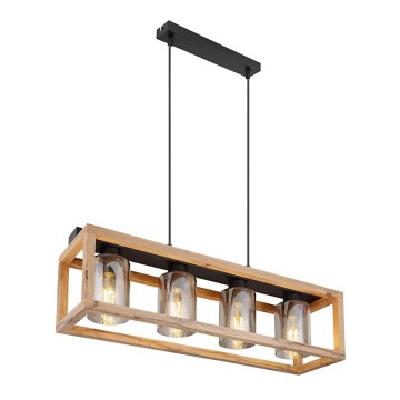 Globo - Candelabro suspenso 4xE27/40W/230V