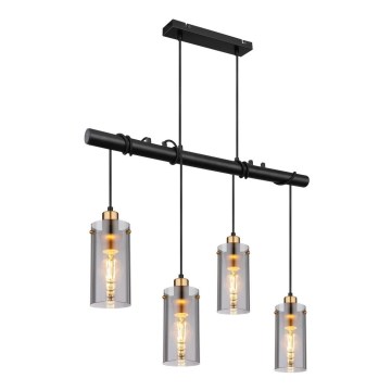 Globo - Candelabro suspenso 4xE27/40W/230V