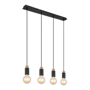 Globo - Candelabro suspenso 4xE27/40W/230V