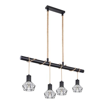 Globo - Candelabro suspenso 4xE27/60W/230V