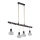 Globo - Candelabro suspenso 4xE27/60W/230V
