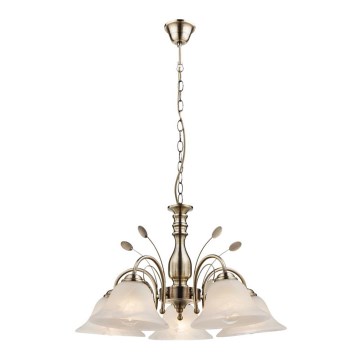 Globo - Candelabro suspenso 5xE27/60W/230V