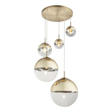 Globo - Candelabro suspenso 5xE27/60W/230V