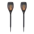 Globo - CONJUNTO 2x Candeeiros solares LED LED/0,1W/3V IP44