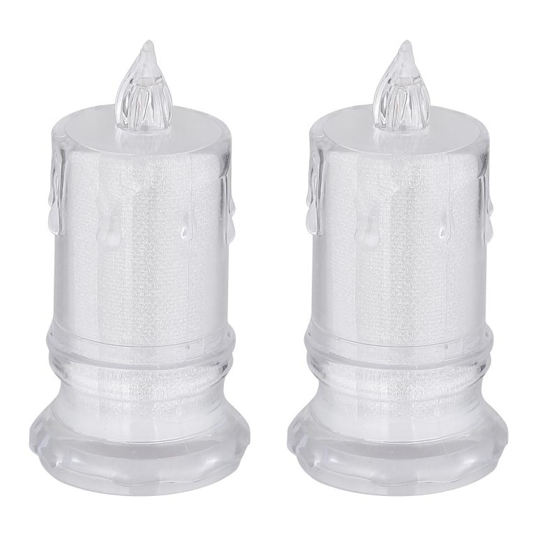 Globo - CONJUNTO 2x Vela LED LED/0,25W/3xLR1130