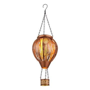 Globo - Decoração solar suspensa LED 12xLED/0,02W/3V IP44 300 mAh balão voador