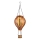 Globo - Decoração solar suspensa LED 12xLED/0,02W/3V IP44 300 mAh balão voador