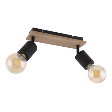 Globo - Foco 2xE27/60W/230V álamo