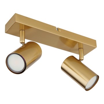 Globo - Foco 2xGU10/35W/230V dourado