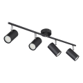 Globo - Foco 4xGU10/25W/230V preto