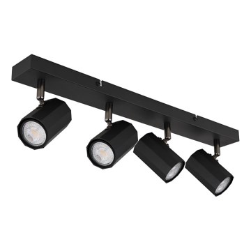 Globo - Foco 4xGU10/25W/230V preto