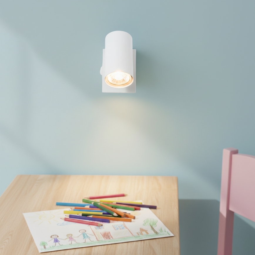 Globo - Foco de parede 1xGU10/25W/230V branco