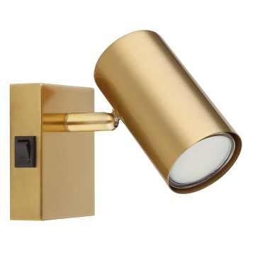 Globo - Foco de parede 1xGU10/25W/230V dourado