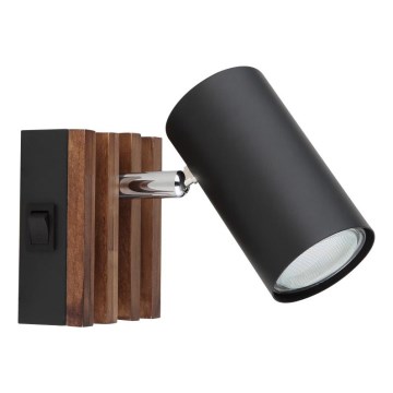 Globo - Foco de parede 1xGU10/25W/230V preto