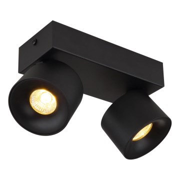 Globo - Foco LED 2xLED/6W/230V preto