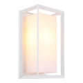 Globo - Iluminação de parede exterior 1xE27/60W/230V IP44 branco