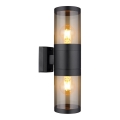 Globo - Iluminação de parede exterior 2xE27/60W/230V IP44