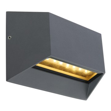 Globo - Iluminação de parede exterior LED LED/7W/230V IP54 antracite
